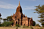 Bagan Myanmar. Minor temples near the Payathonzu. 